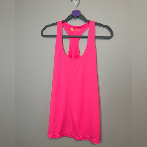 Athletic Tank Set - Includes 3 - Aqua, Blackl/White, Pink - Picture 6 of 7